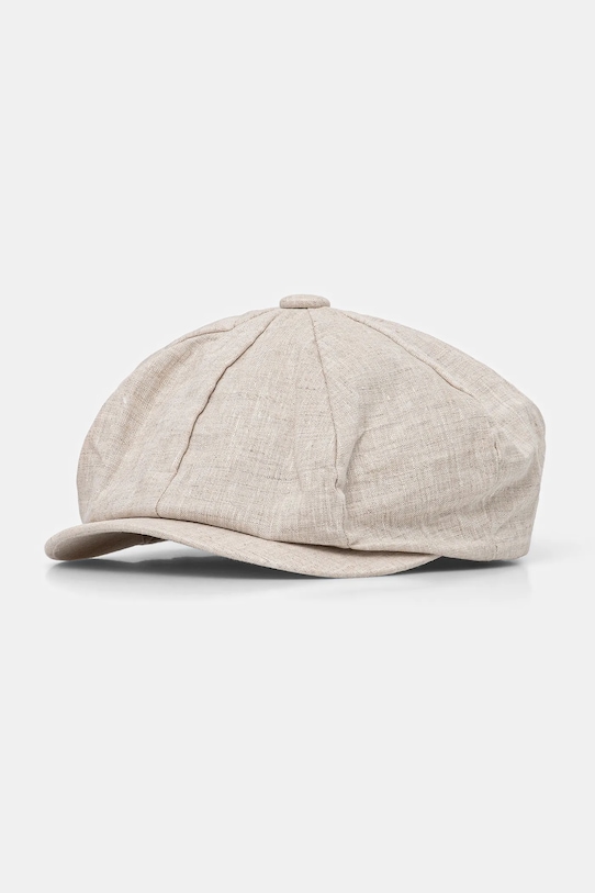 Льняная кепка BOSS BECKHAM X BOSS 50549127 бежевый AW25
