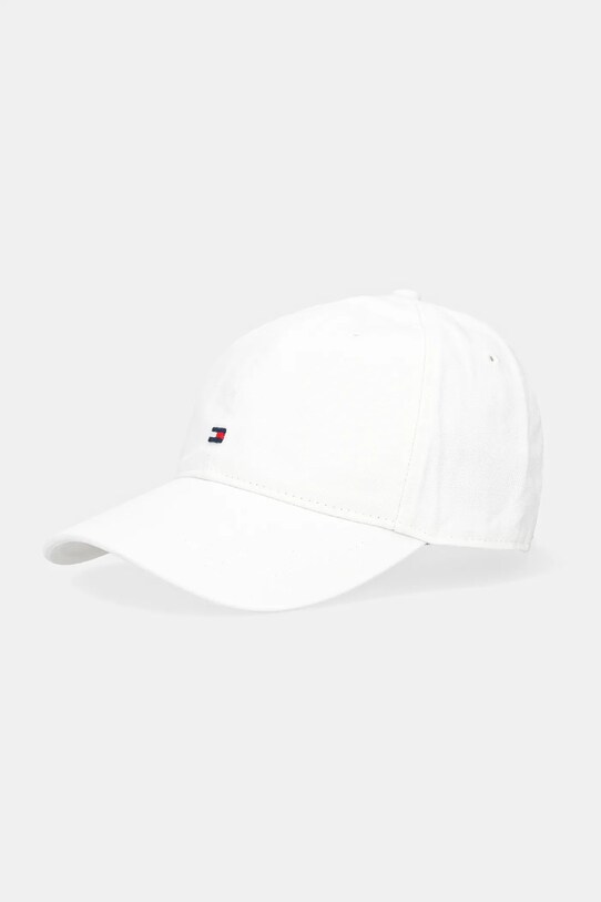 Хлопковая кепка Tommy Hilfiger хлопок белый AM0AM13426