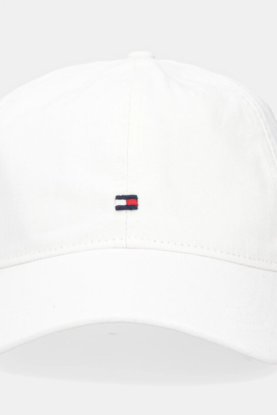 Хлопковая кепка Tommy Hilfiger AM0AM13426 белый AW25