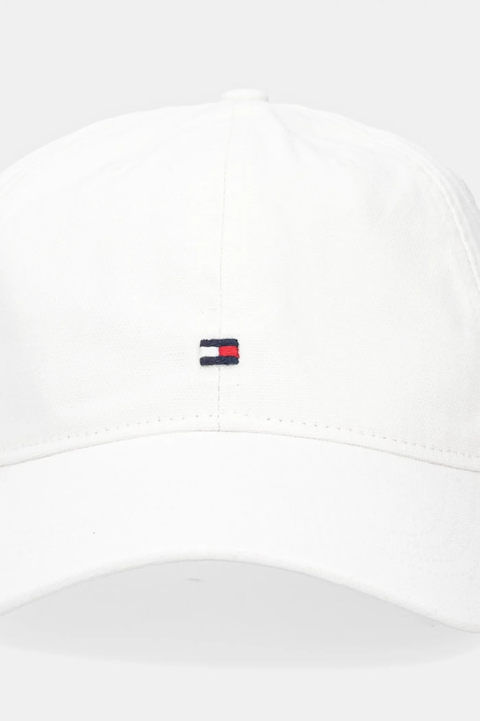 Tommy Hilfiger șapcă de baseball din bumbac AM0AM13426 alb AW25