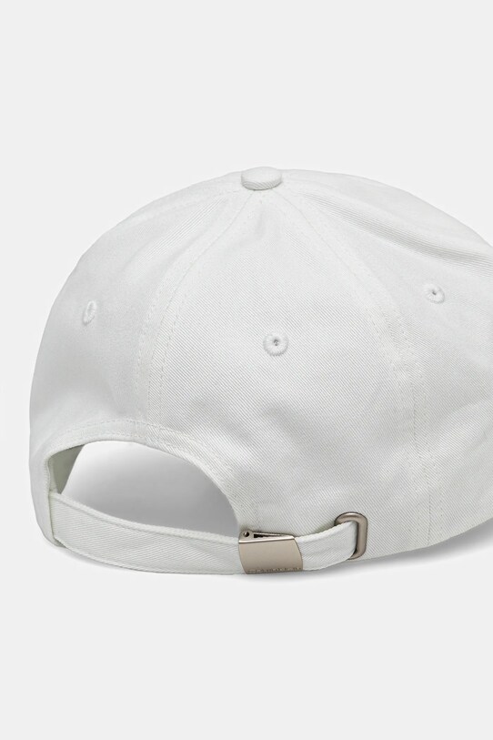Аксесуари Бавовняна бейсболка Calvin Klein LV04D5003G білий