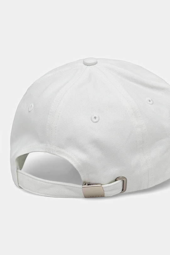 Doplňky Bavlněná baseballová čepice Calvin Klein LV04D5003G bílá