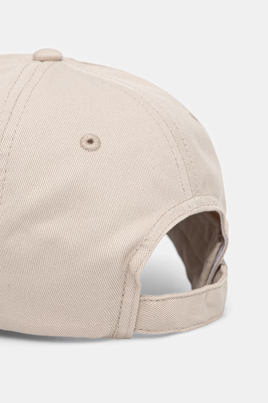 Dodaci Calvin Klein bejzbolska kapa muška pamučna LV04D5003G bež