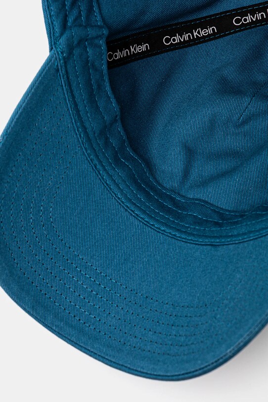 Calvin Klein pamut baseball sapka kék LV04G5061G