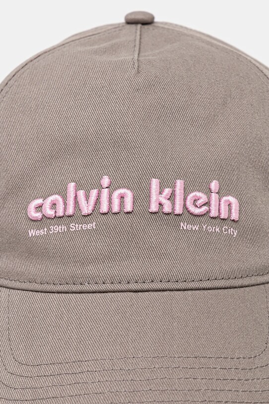 Calvin Klein șapcă de baseball din bumbac LV04G5061G bej AW25