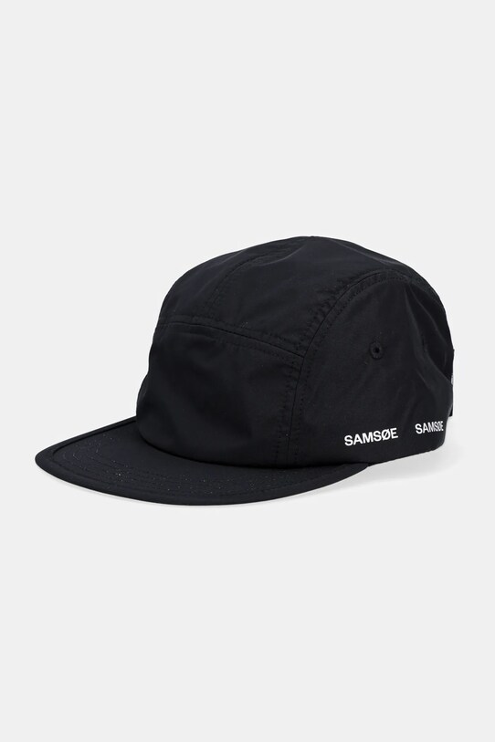 Samsoe Samsoe baseball sapka SAWINDY Planet friendly fekete U25200003