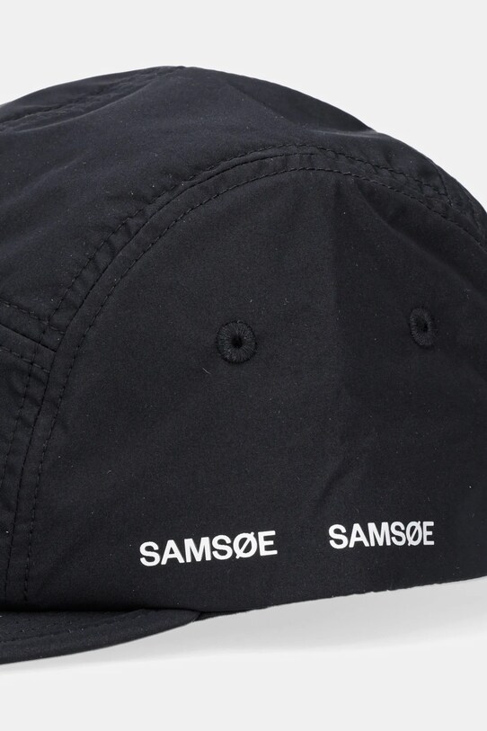 Samsoe Samsoe baseball sapka SAWINDY U25200003 fekete AW25