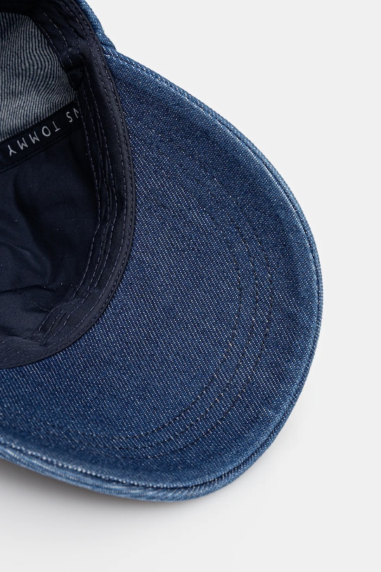 Джинсова кепка Tommy Jeans темно-синій AM0AM13565