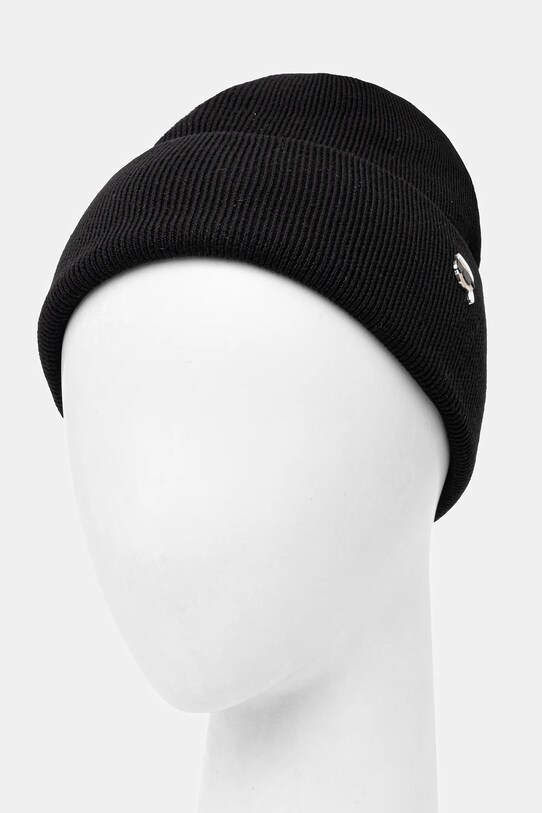 Шапка з домішкою вовни Karl Lagerfeld A3M33157 чорний AW25