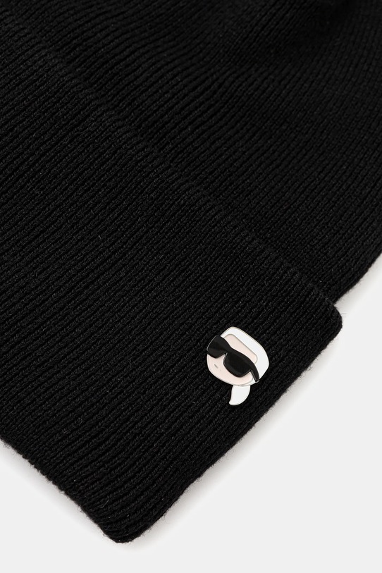 Аксессуары Шапка с примесью шерсти Karl Lagerfeld A3M33157 чёрный
