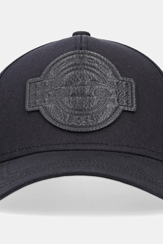 BOSS pamut baseball sapka 50547041 fekete AW25