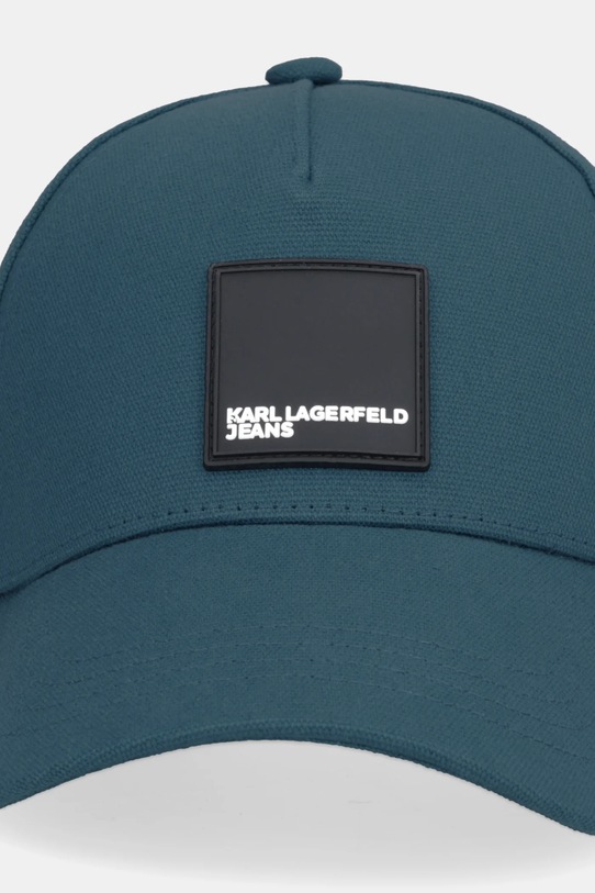 Karl Lagerfeld Jeans șapcă de baseball din bumbac A1M33001 turcoaz AW25
