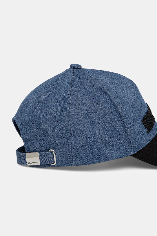 Doplnky Bavlnená šiltovka Karl Lagerfeld Jeans A3M33098 modrá
