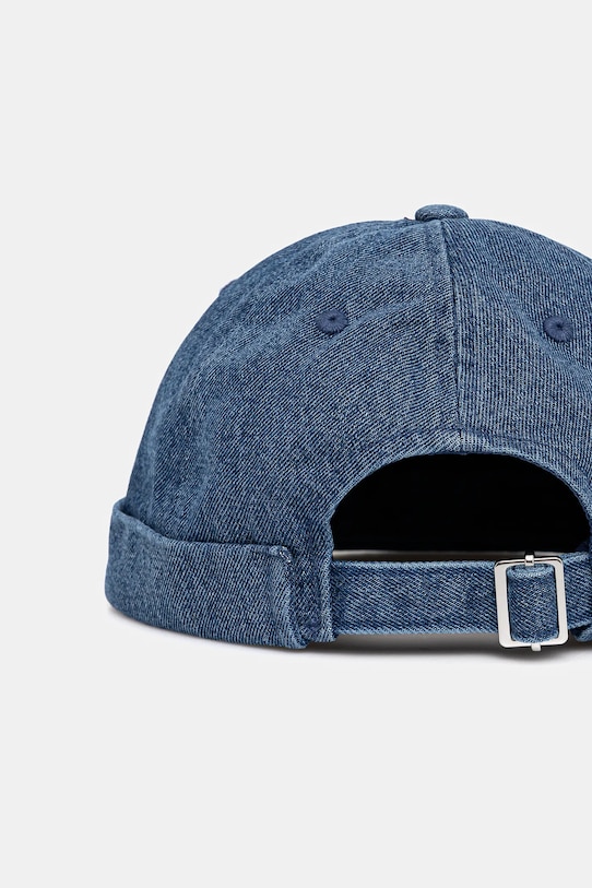 Akcesoria Karl Lagerfeld Jeans czapka bawełniana dziecięca A3M33108 niebieski