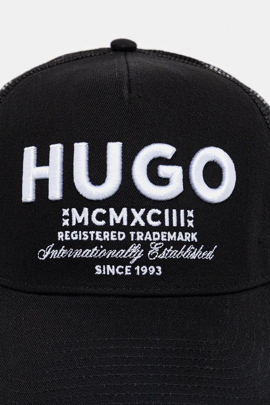 Kapa s šiltom Hugo Blue 50533416 črna AW25