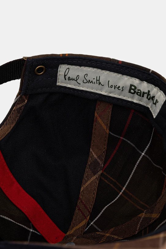 Barbour berretto da baseball x Paul Smith Cap blu navy MHA0927TN28