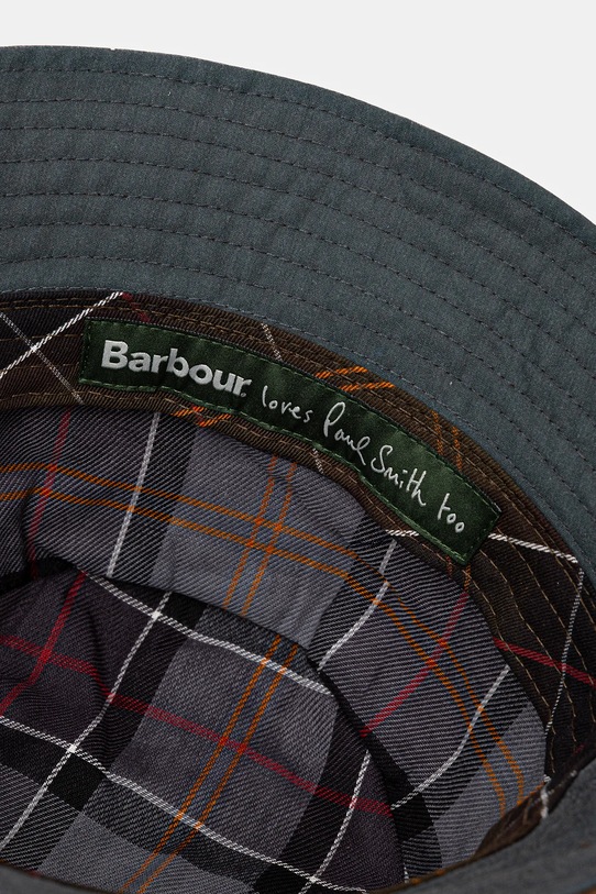 Barbour kapelusz x Paul Smith Bucket Hat granatowy MHA0928MI11