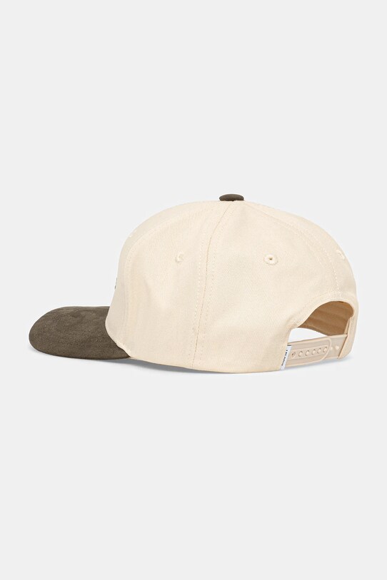 Accesorii Les Deux șapcă de baseball din bumbac Brad 1000110. bej