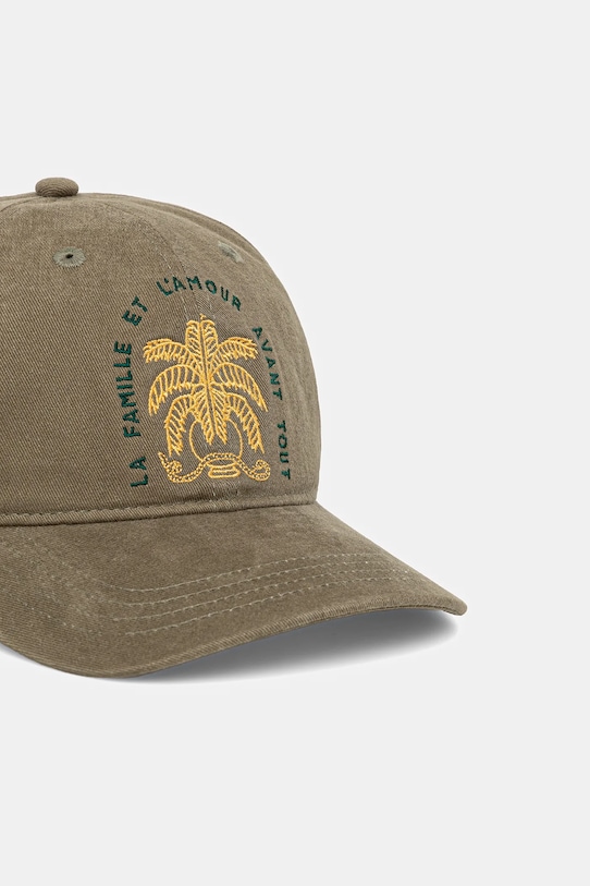 Бавовняна бейсболка Les Deux 1000219 зелений AW25