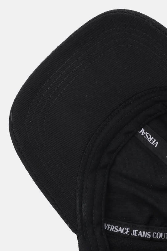 Bavlnená šiltovka Versace Jeans Couture čierna 79GAZK26.ZG388