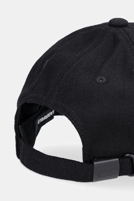 Accesorii Karl Lagerfeld șapcă căptușită cu lână 554121.805614 negru