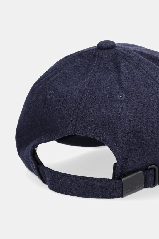 Accesorii Karl Lagerfeld șapcă căptușită cu lână 554126.805614 bleumarin