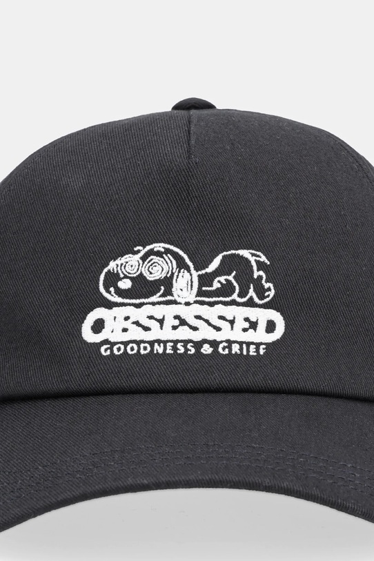 Iceberg czapka z daszkiem bawełniana 7105.6967 czarny AW25