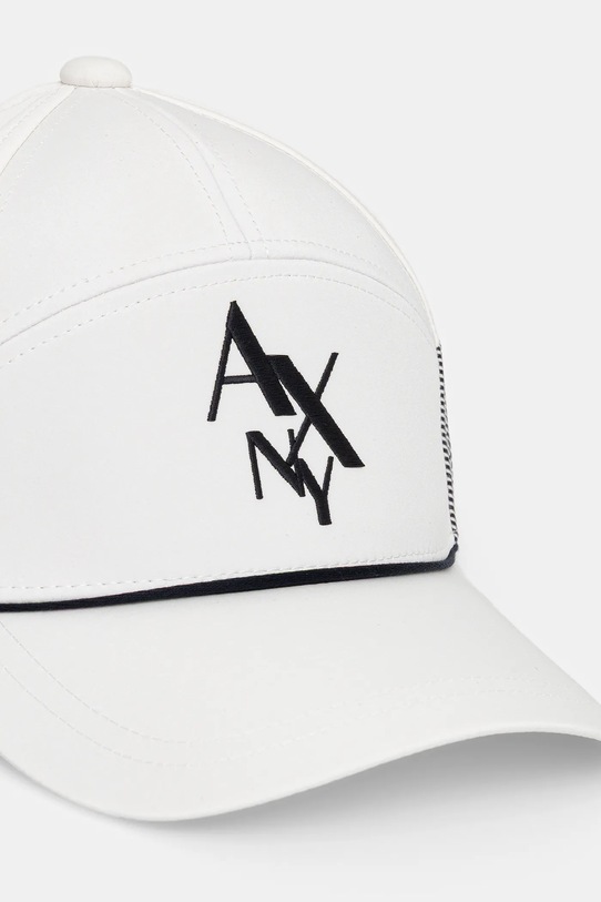 Armani Exchange czapka z daszkiem XM001514.AF15606 biały AW25