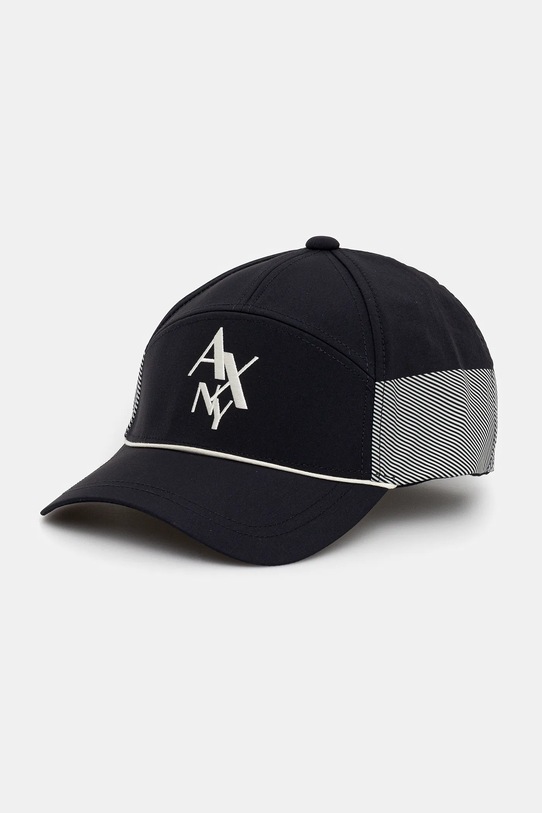 Armani Exchange czapka z daszkiem aplikacja granatowy XM001514.AF15606