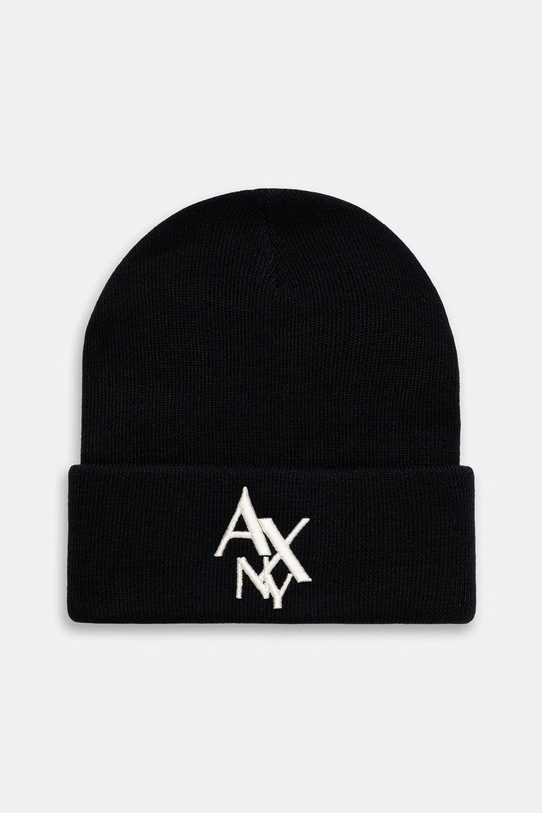 Armani Exchange czapka aplikacja czarny XM001531.AF16950