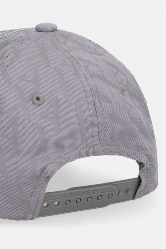 Dodaci Armani Exchange šilterica muška pamučna 954229.CC813 siva