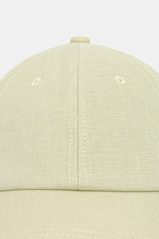 Frescobol Carioca czapka z daszkiem lniana 2476.432 zielony AW25