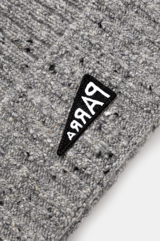 Doplňky Čepice s příměsí vlny by Parra Reversed flag 54477 šedá