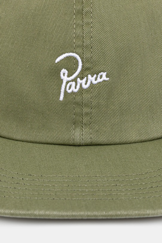 by Parra șapcă Signature 6 panel 54472 verde AW25