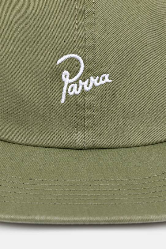 by Parra șapcă Signature 6 panel 54472 verde AW25
