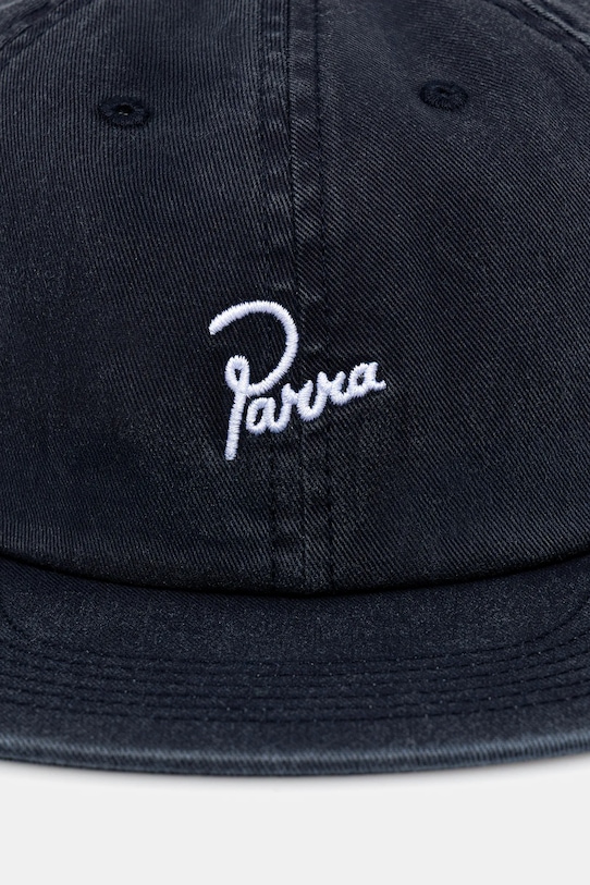 by Parra șapcă Signature 6 panel 54470 bleumarin AW25