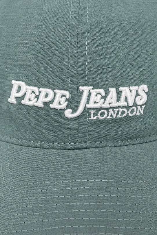 Bavlnená šiltovka Pepe Jeans PM040571 zelená AW25