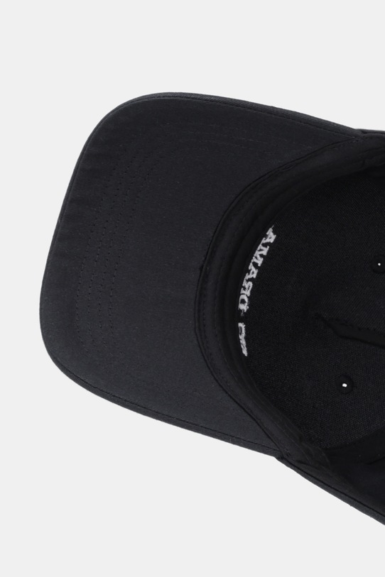 Βαμβακερό καπέλο του μπέιζμπολ Sisley μαύρο 68JHSA00R