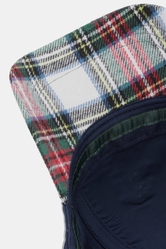 Hackett London czapka z daszkiem bawełniana granatowy HM0400046