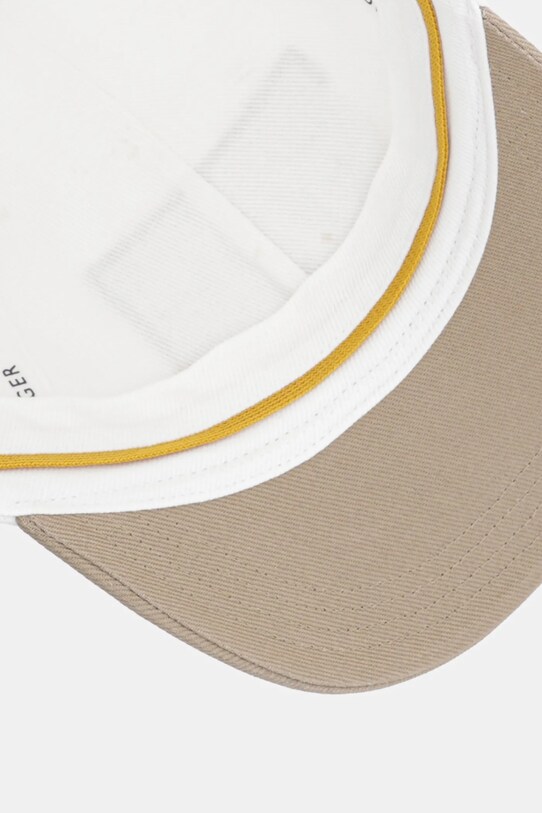 Памучна шапка с козирка Tommy Hilfiger x F1 THE MOVIE бял AM0AM13966