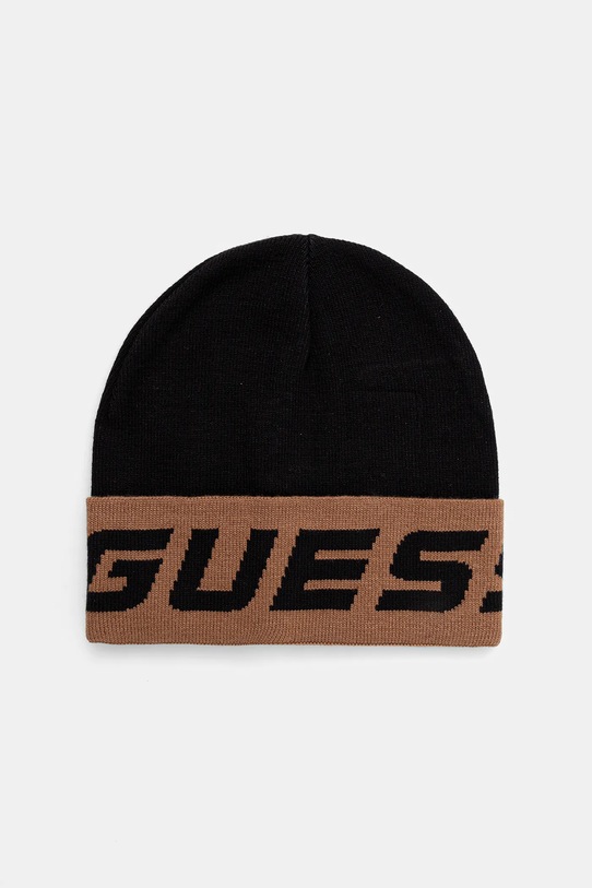 Guess czapka pozostałe czarny AM9582.POL01