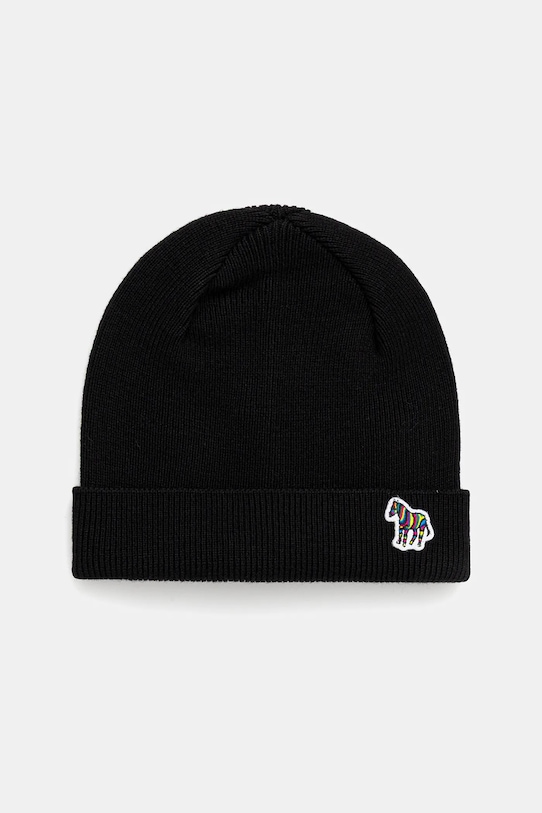 Paul Smith căciulă de lână uni negru M1A.383MK.TZEBRA