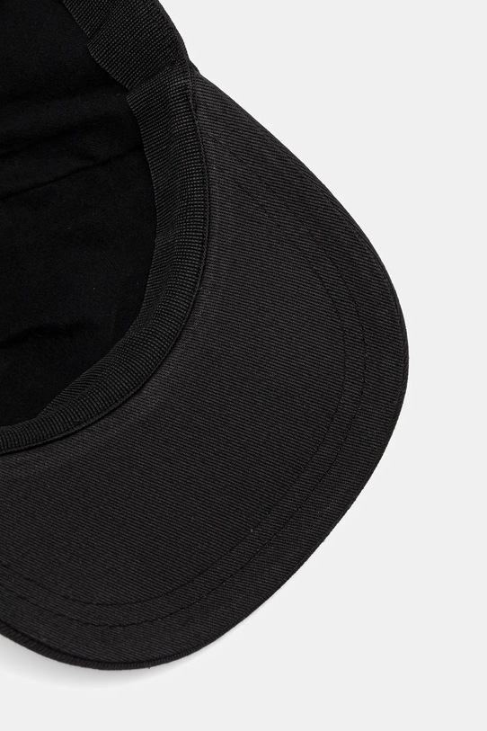 MSGM czapka z daszkiem bawełniana czarny 3940ML02.257580