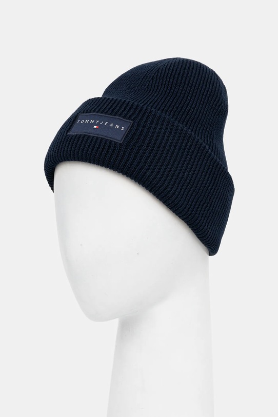 Αξεσουάρ Βαμβακερό Σκούφος Tommy Jeans AM0AM13666 σκούρο μπλε
