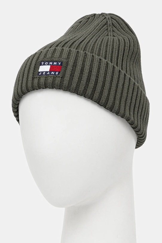 Doplňky Bavlněná čepice Tommy Jeans AM0AM13669 zelená