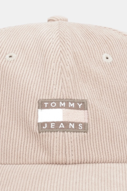 Вельветова кепка Tommy Jeans AM0AM13667 бежевий AW25