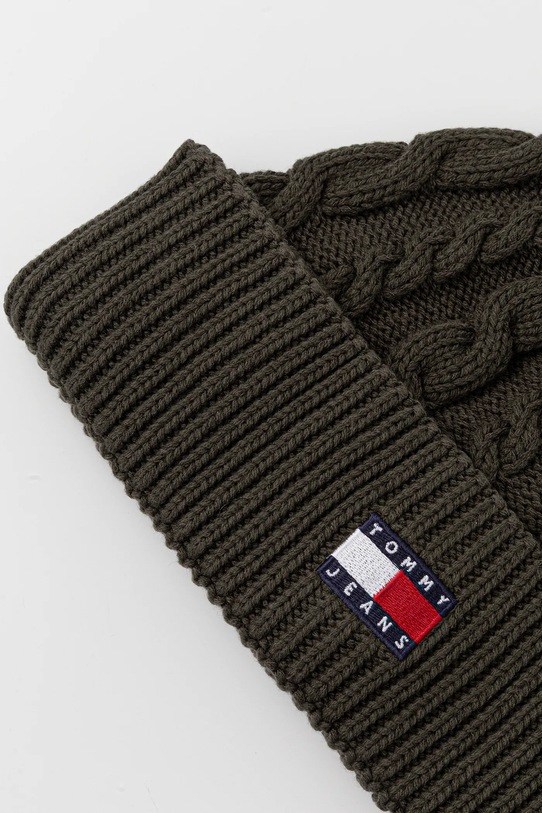 Akcesoria Tommy Jeans czapka AM0AM13670 zielony