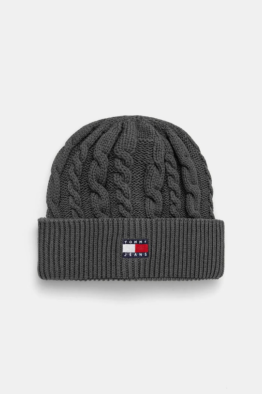 Tommy Jeans czapka pozostałe szary AM0AM13670