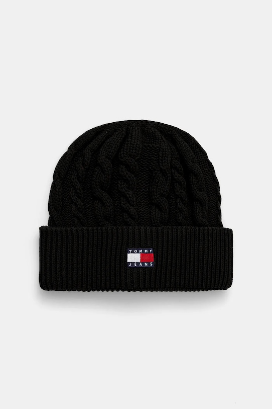 Tommy Jeans czapka pozostałe czarny AM0AM13670