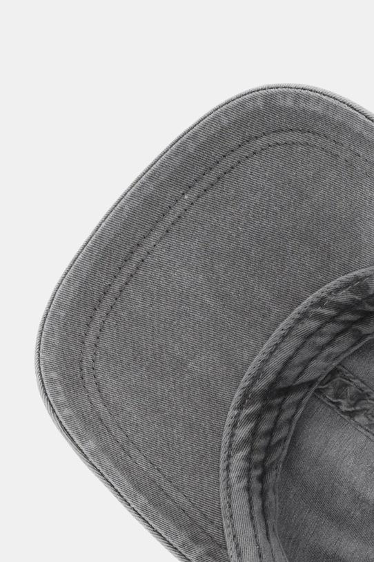 Bavlněná baseballová čepice Armani Exchange šedá XM001521.AF15502